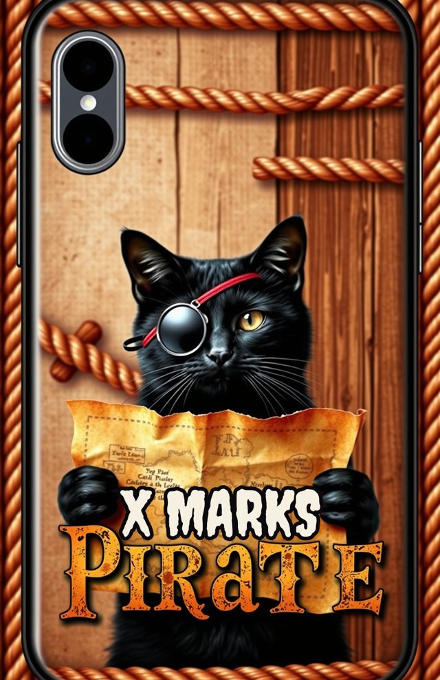 Cat Pirate Treasure