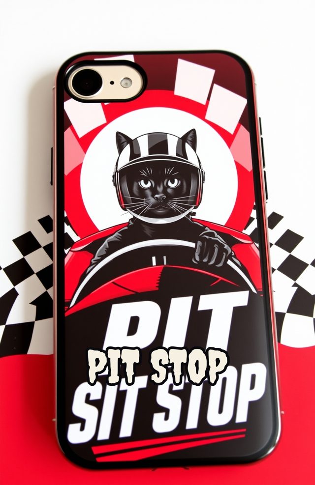 Cat Racecar Driver