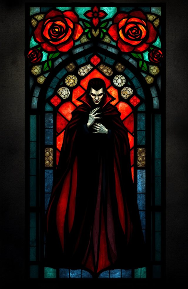 Stained Glass Vampire