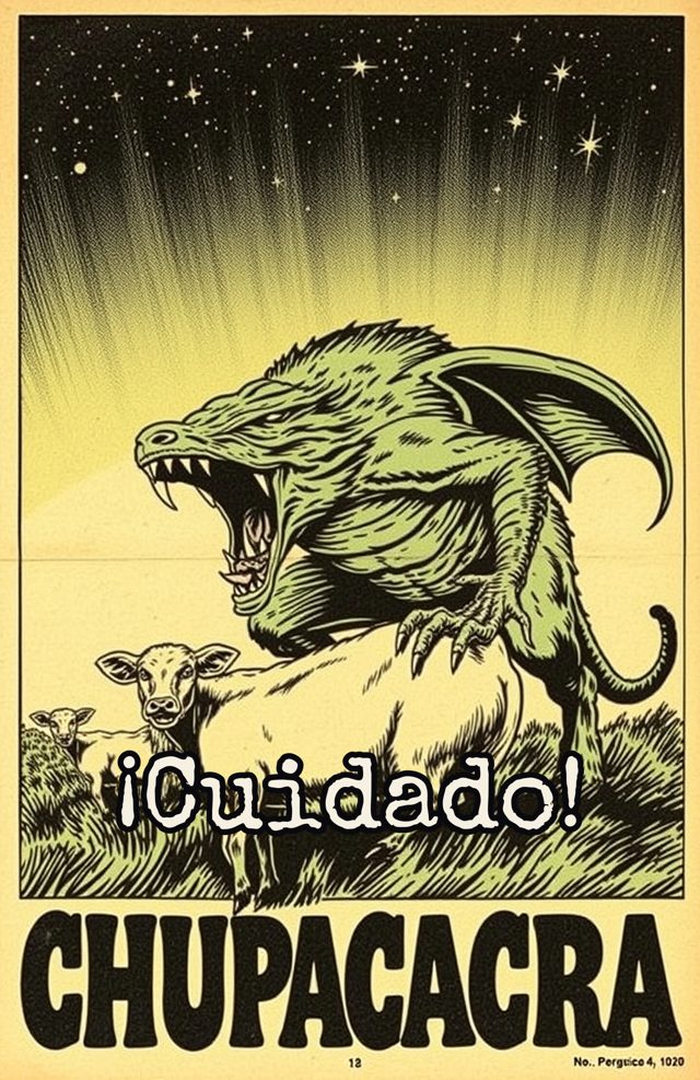 El Chupacabra Feeding
