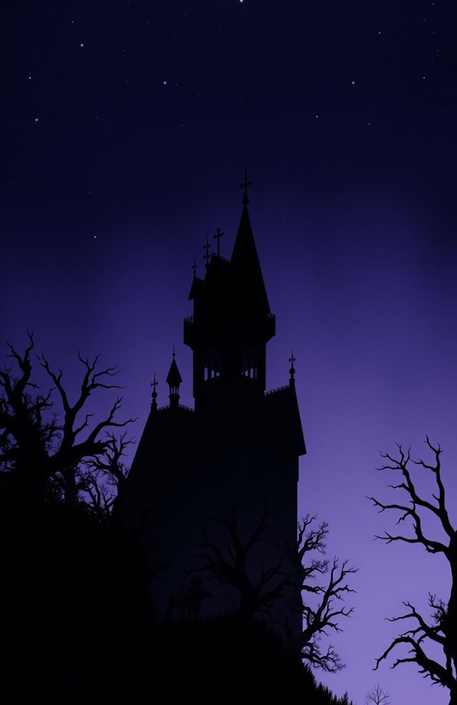 Eerie Mansion Twilight