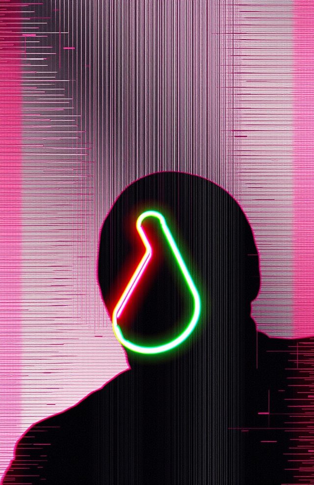 Glitchy Neon Hook