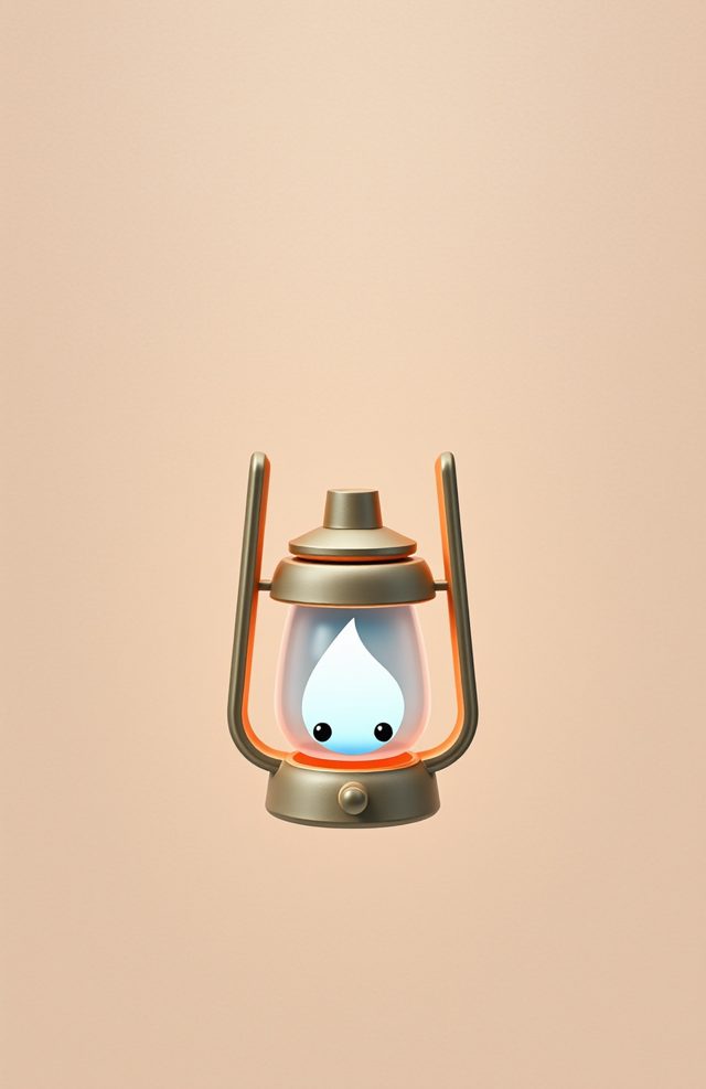 Cute Spooky Phone Case: Haunted Lantern