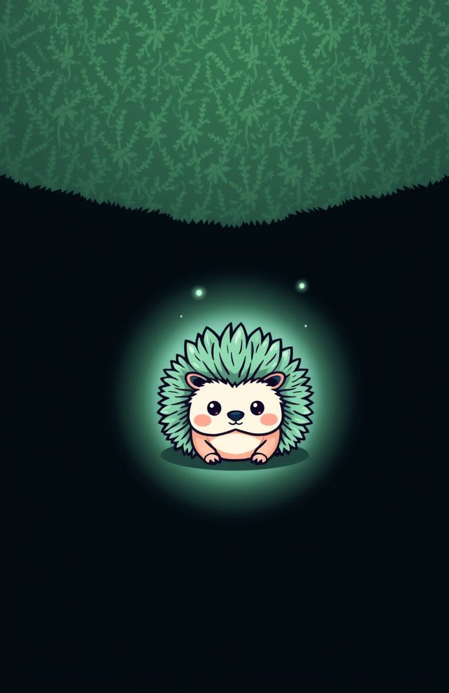 Cute Spooky Phone Case: Ghostly Hedgehog