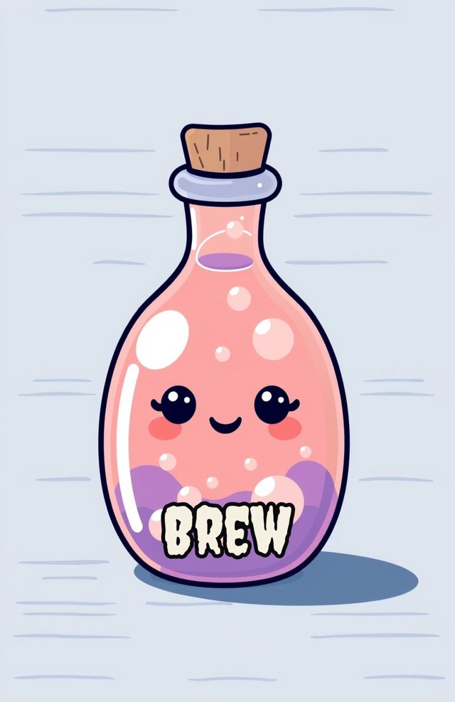 Cute Spooky Phone Case: Bewitched Potion