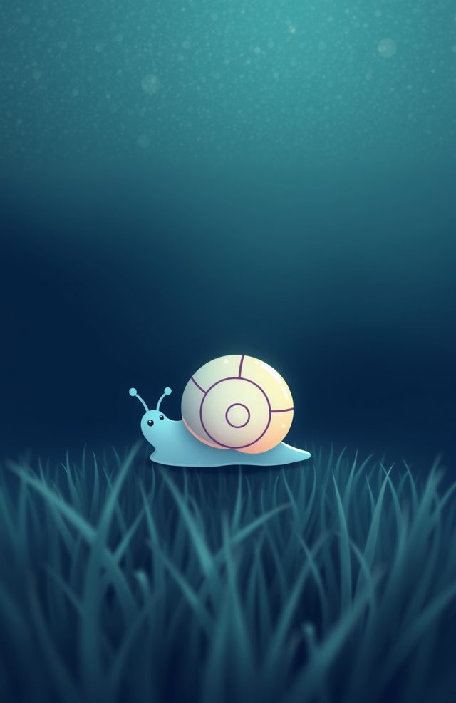 Cute Spooky Phone Case: Spectral Snail