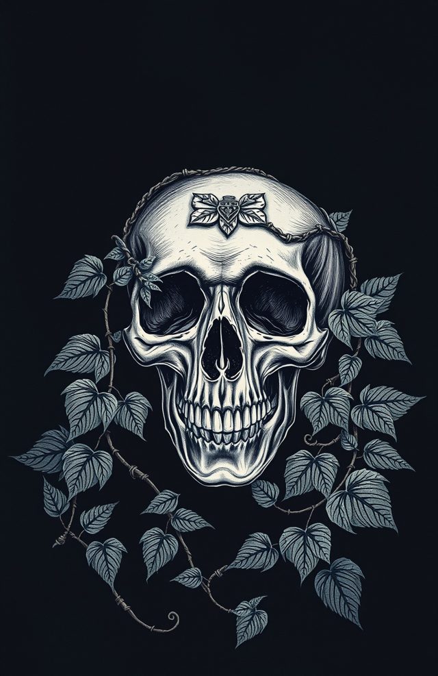 Skull and Poisonous Ivy