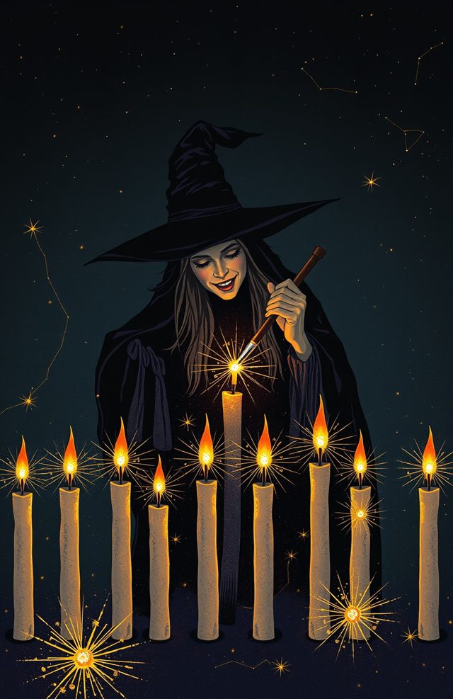 Starfire Candle