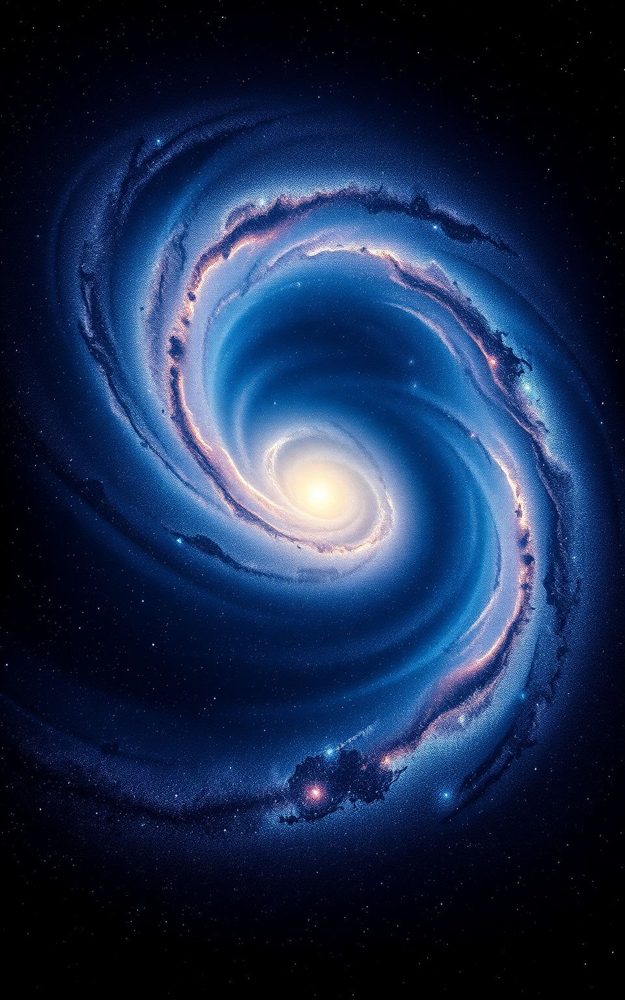 Cosmic Spiral Andromeda Galaxy Phone Case For iPhone Samsung