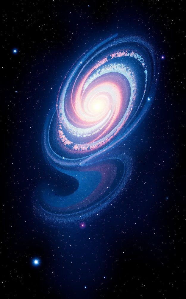 Galaxy Spiral Celestial Exploration Phone Case For iPhone Samsung