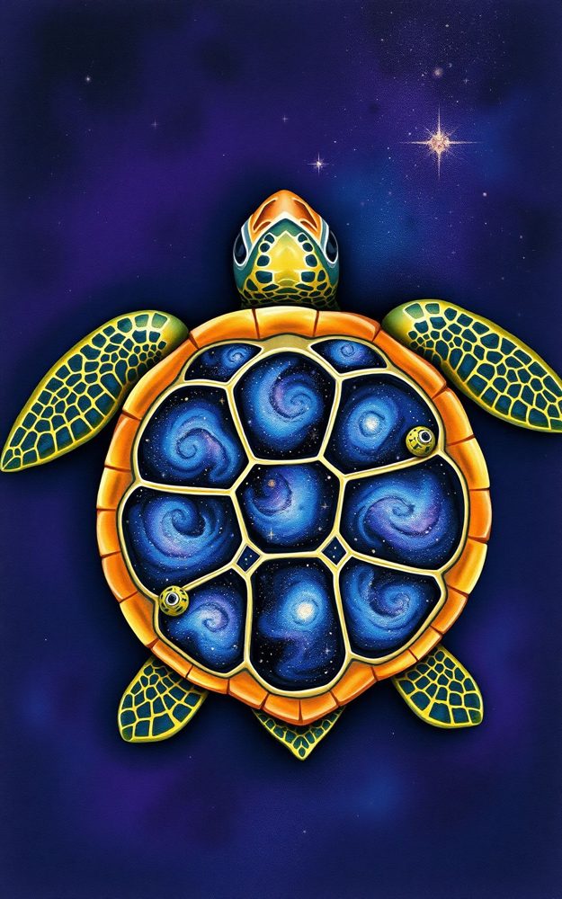 Galaxy Turtle Shell Phone Case For iPhone Samsung