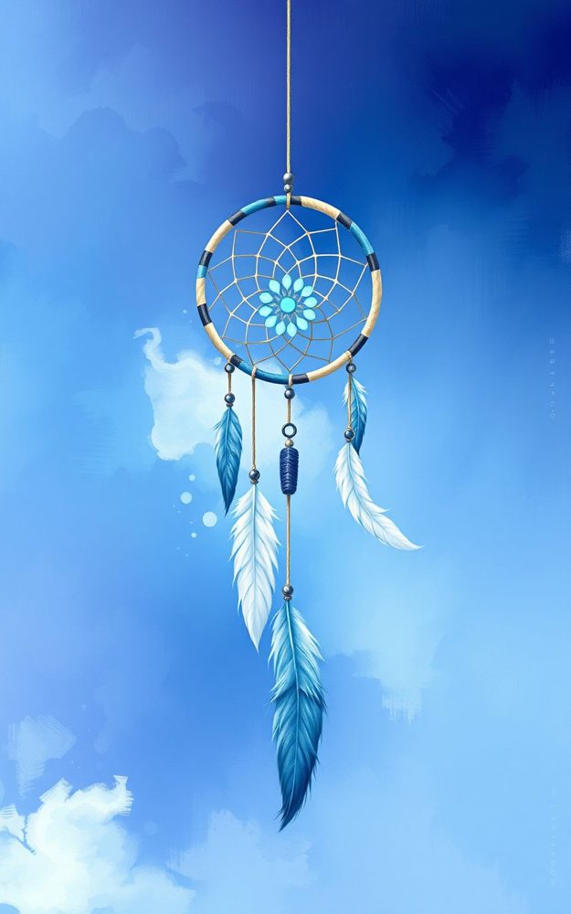 Boho Dreamcatcher Feathered Spirit Art Phone Case For iPhone