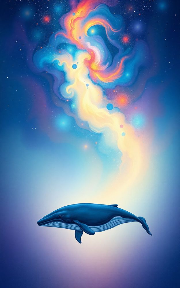 Galactic Whale Song Nebula Cosmic Dream
