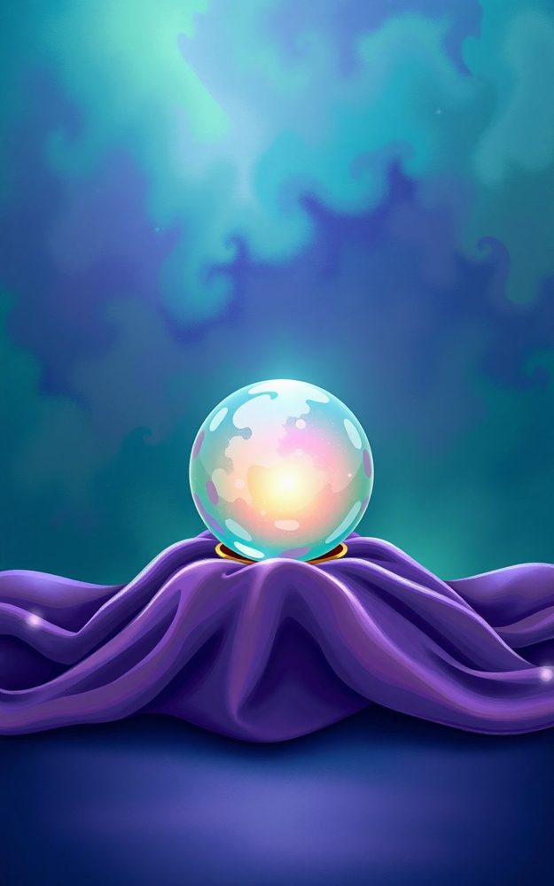 Magical Mystic Crystal Ball Glimmer