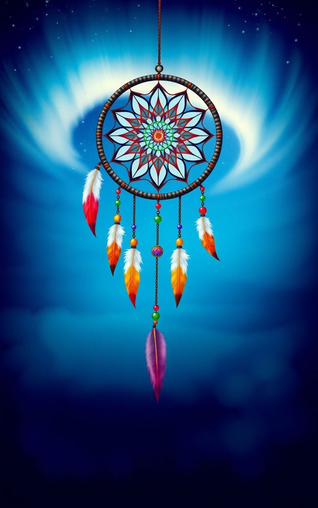 Dreamcatcher Celestial Art Phone Case For iPhone Samsung