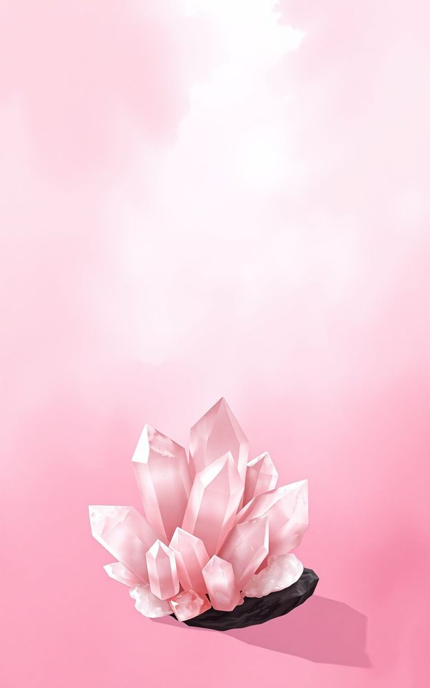 Rose Quartz Crystal Cluster Witchy