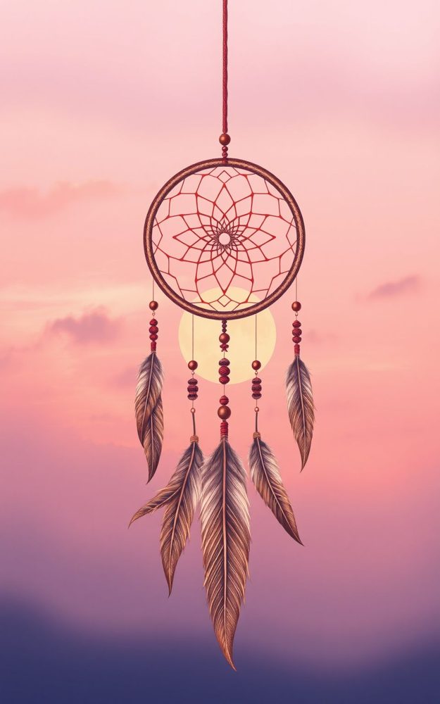 Boho Dreamcatcher Watercolor Phone Case For iPhone Samsung