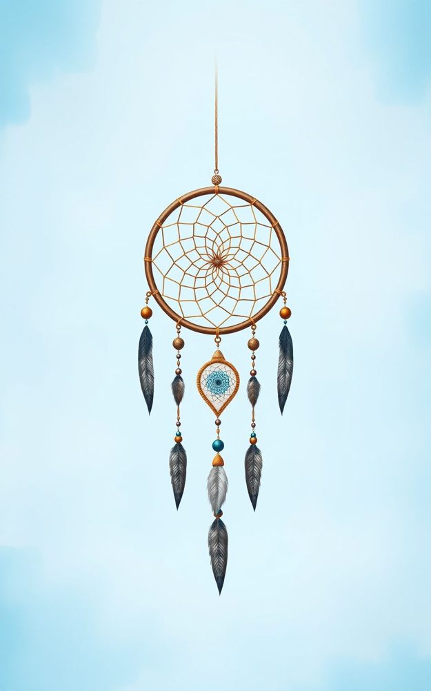 Boho Dream Catcher Illustration Phone Case For iPhone Samsung