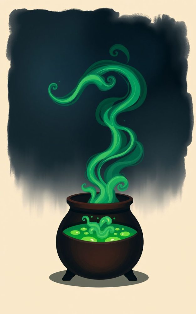 Dark Fantasy Mystic Cauldron Brew Phone Case For iPhone Samsung