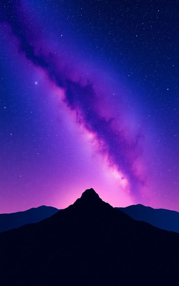 Starry Night Sky Galactic Dreamscape