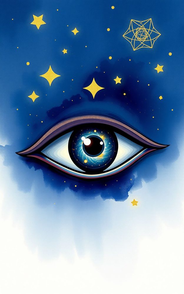 Cosmic Eye Mystic Celestial Constellation