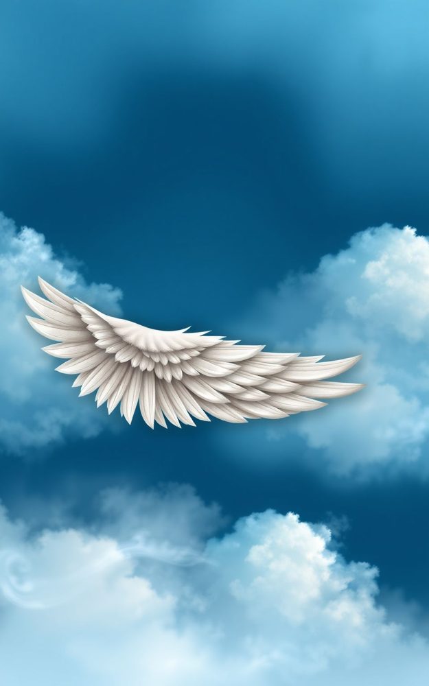 Angelic Wing Celestial Phone Case For iPhone Samsung