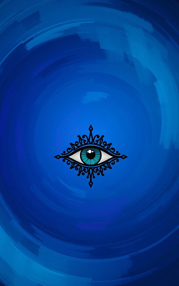Abstract Eye Mystical Portal Phone Case For iPhone Samsung