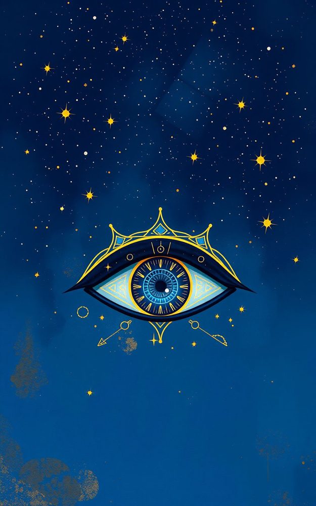 Mystic Eye Constellation Starry Phone Case For iPhone Samsung