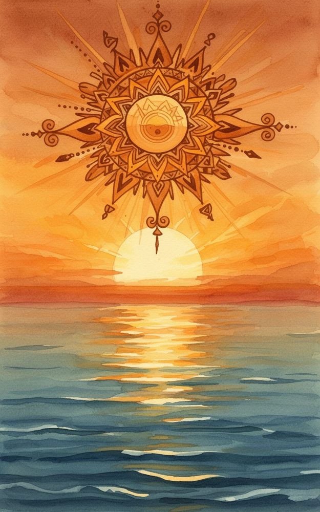 Bohemian Sun Mandala Celestial Witchy Phone Case For iPhone Samsung