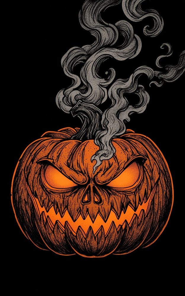 Jack-O-Lantern Halloween Phone Case For iPhone Samsung