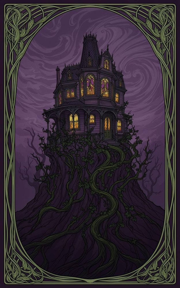 Hill House Serpent Victorian Gothic Dark