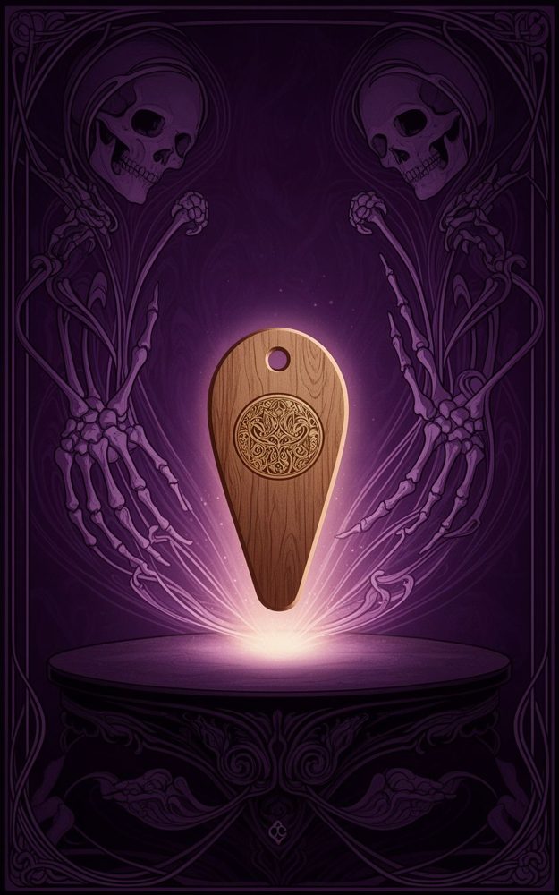 Message Beyond Veil Dark Fantasy Witchy