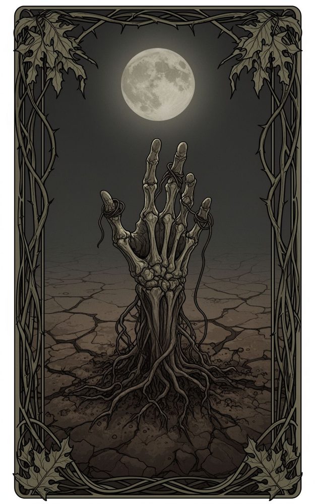 Grasping Sacred Earth Macabre Phone Case For iPhone Samsung