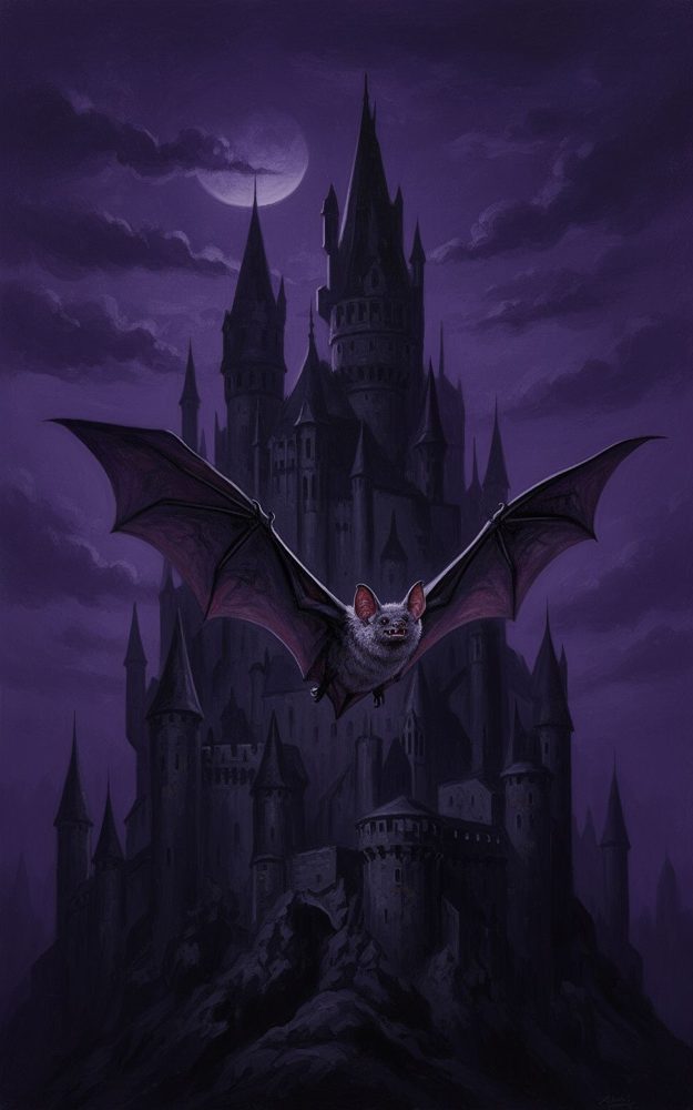 Gothic Castle Bat Nosferatu Phone Case For iPhone Samsung