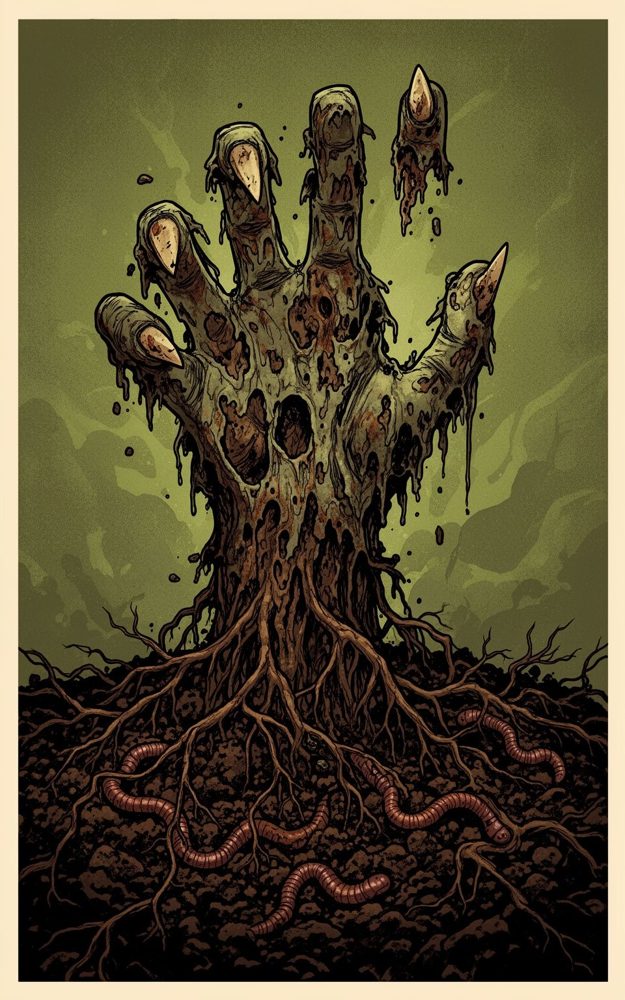 Creepy Zombie Hand Horror Phone Case For iPhone Samsung