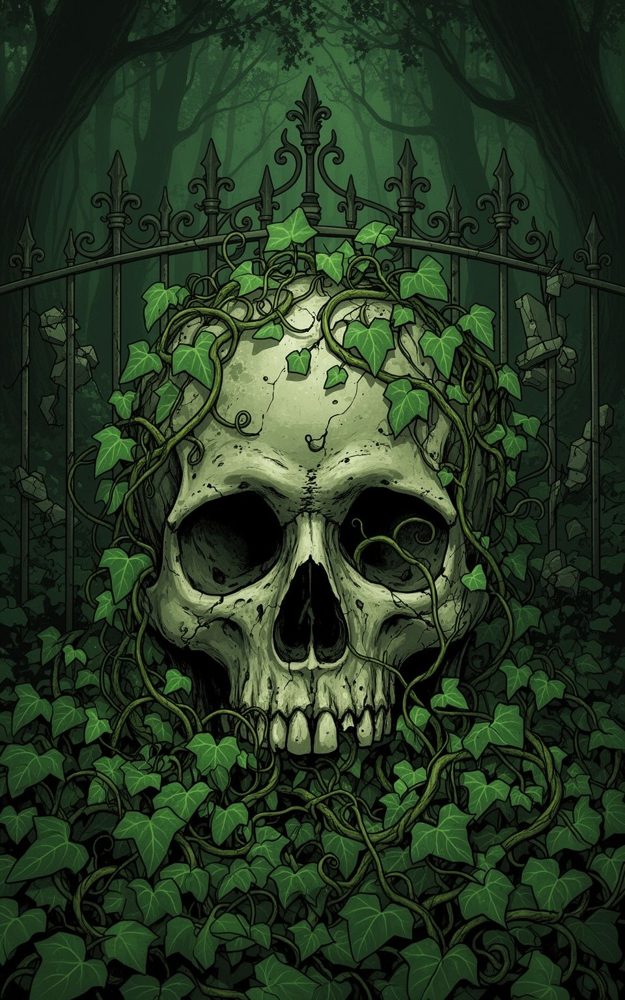 Dark Gothic Art Phone Case For iPhone Samsung