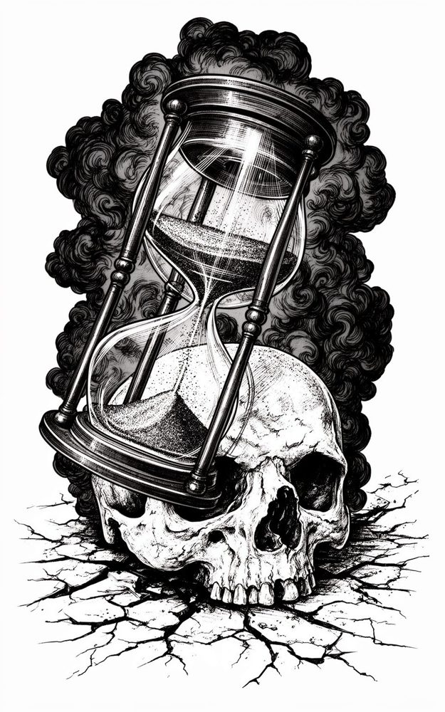 Ink Illustration Surreal Gothic Phone Case For iPhone Samsung