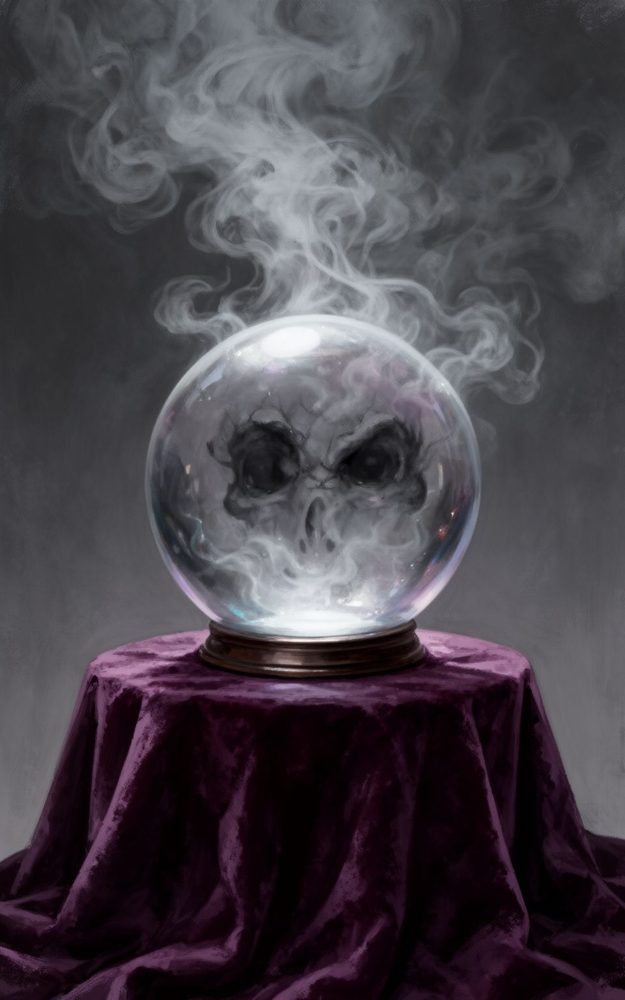 Dark Fantasy Smokey Seer Mystic Vision